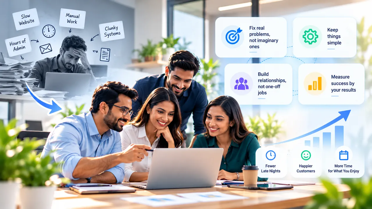 From stressed and buried in admin to a team working smarter together